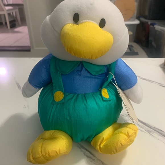 VTG 1994 Gibson Greetings Dudley Duck & Darcie Duck Easter Plush Stuffed Animals - Picture 9 of 14